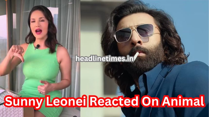 Sunny Leone Reaction On Animal