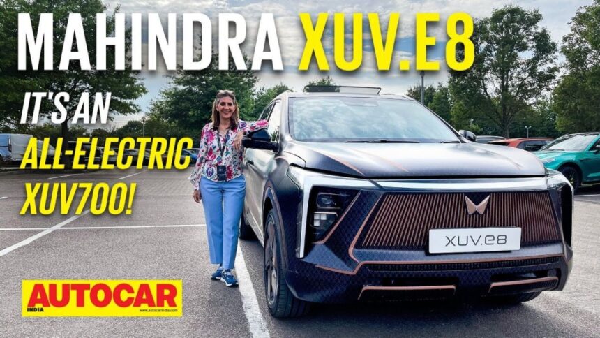 Mahindra XUV-e8: The Future of Electric SUVs in India