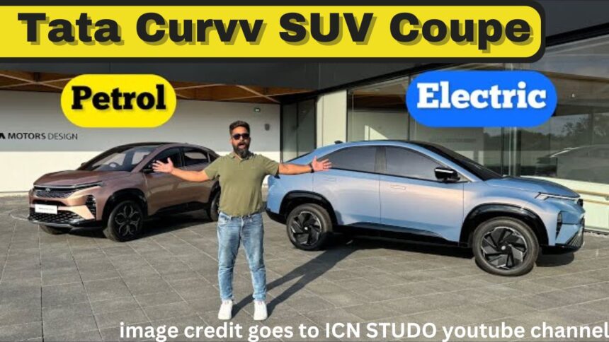 Tata Curvv SUV Coupe: Launching ICE and EV variants next month