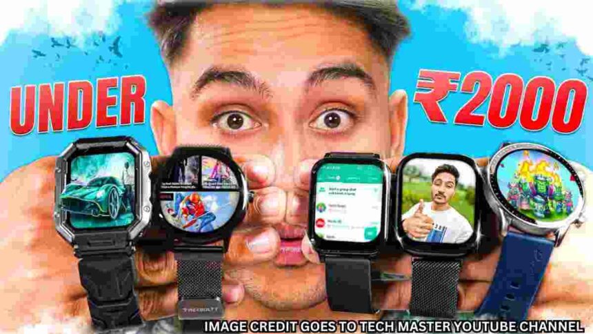 Top 5 Smartwatches Under 2000